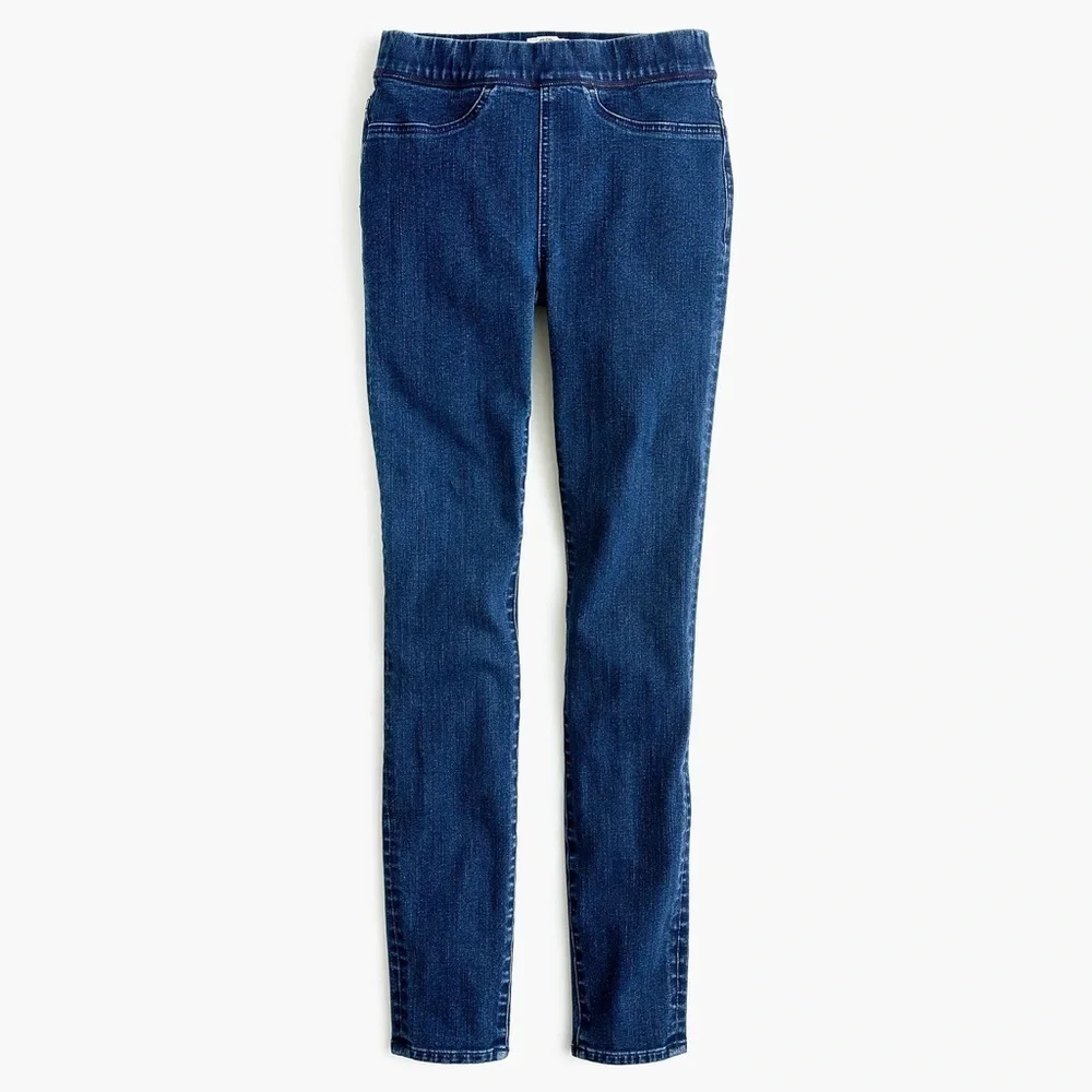 J. Crew Pull On Toothpick Jean in Indigo